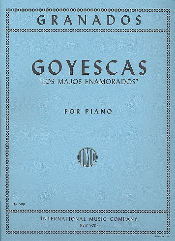 Vorderes Coverbild Goyescas 