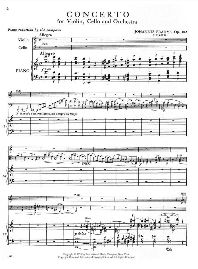 Anderes Coverbild Concerto in A minor op. 102 