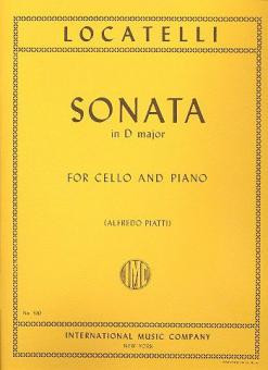 Vorderes Coverbild SONATA DMaj Vc Pft 