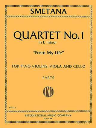 Vorderes Coverbild Quartet No. 1 in E minor 