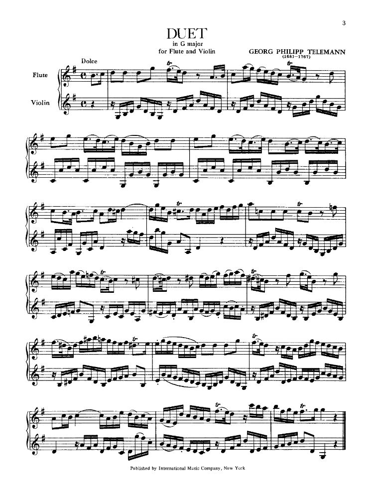 Anderes Coverbild Duet in G major 