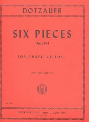 Vorderes Coverbild Six Pieces op. 104 
