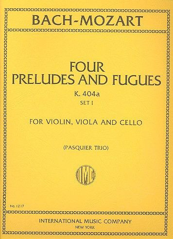 Vorderes Coverbild 6 PRELUDES & FUGUES Set I 