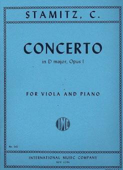 Vorderes Coverbild Concerto D major op.1 