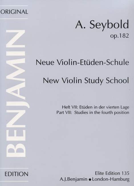 Vorderes Coverbild Neue Violin-Etüden-Schule op. 182 Band 4
