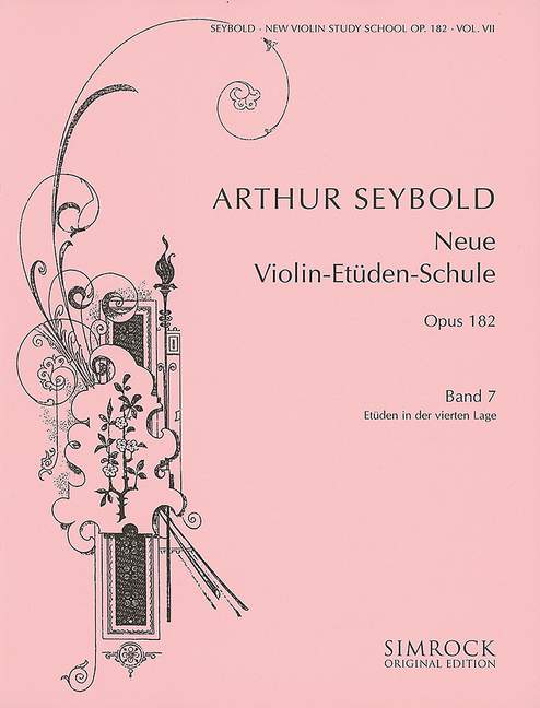Vorderes Coverbild Neue Violin-Etüden-Schule op. 182 Band 7