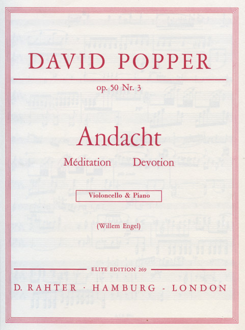 Vorderes Coverbild Andacht op. 50/3 