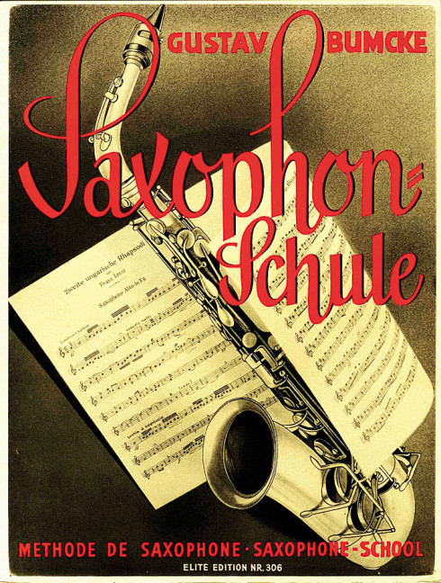 Vorderes Coverbild Saxophon-Schule 