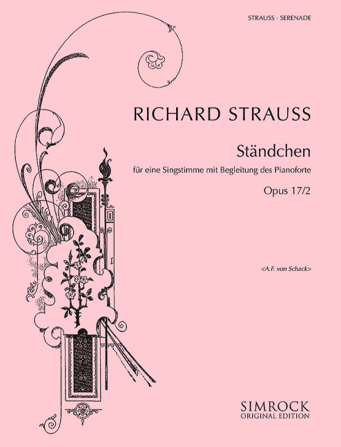 Vorderes Coverbild Sechs Lieder op. 17/2 