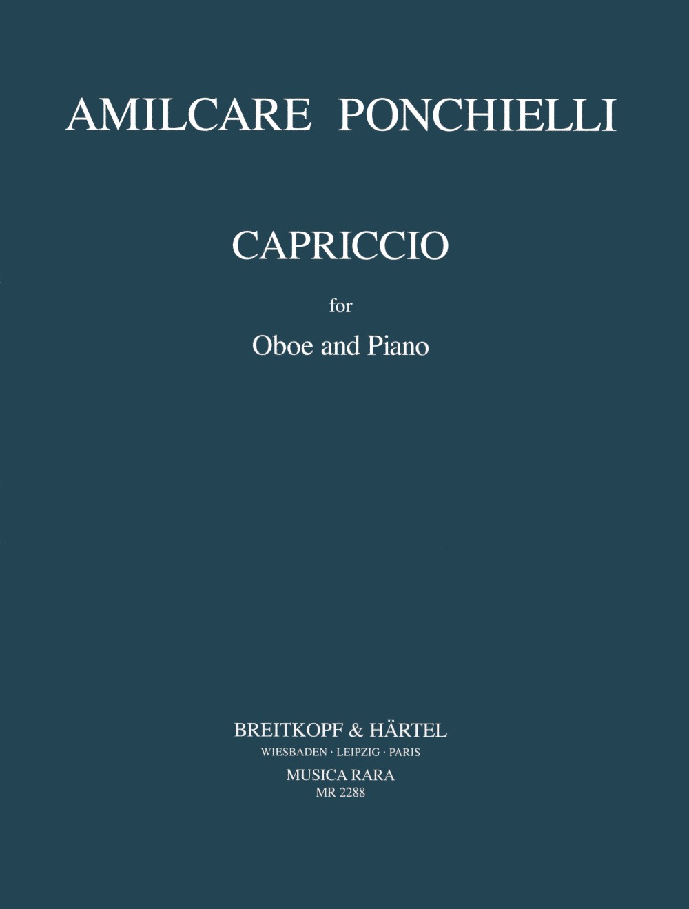 Vorderes Coverbild Capriccio