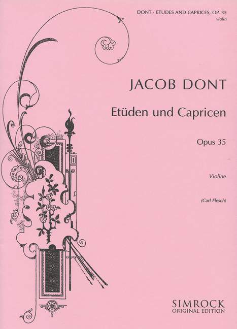 Vorderes Coverbild Etüden und Capricen op. 35 