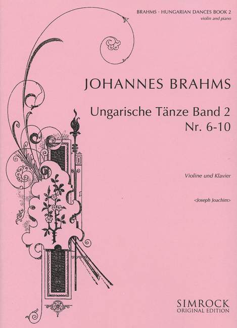Vorderes Coverbild Ungarische Tänze Band 2