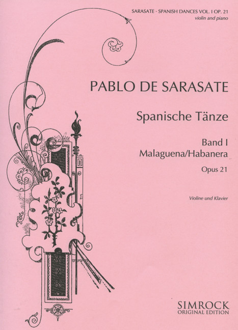 Vorderes Coverbild Spanische Tänze op. 21 Band 1