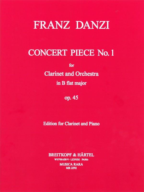 Vorderes Coverbild Konzertstück Nr. 1 B-Dur op. 45 (1813)