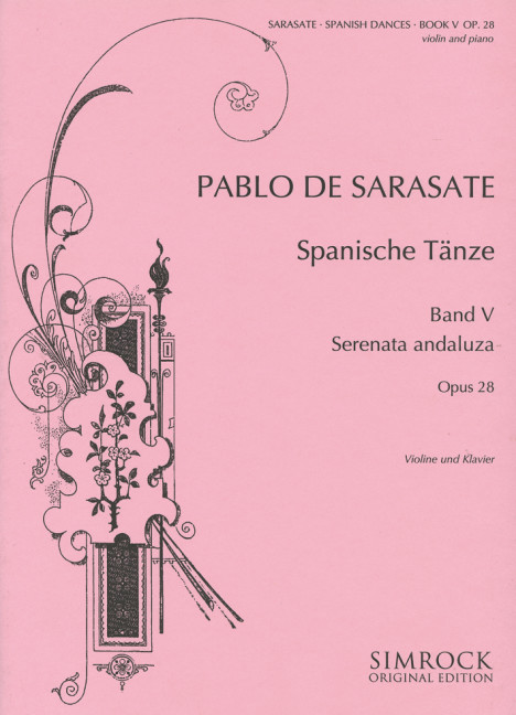 Vorderes Coverbild Spanische Tänze op. 28 Band 5