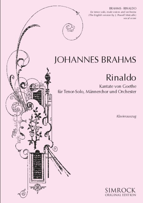 Vorderes Coverbild Rinaldo op. 50 