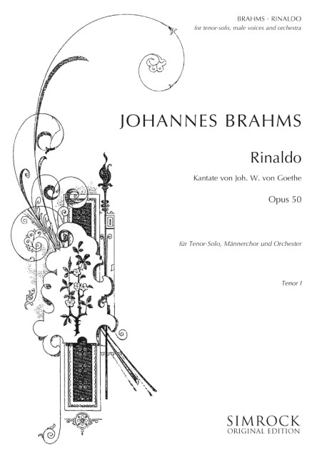Vorderes Coverbild Rinaldo op. 50 