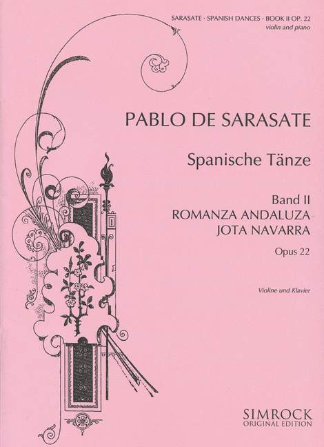 Vorderes Coverbild Spanische Tänze op. 22 Band 2