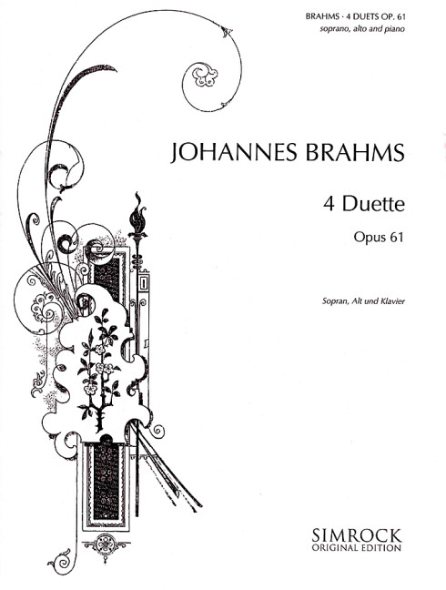 Vorderes Coverbild 4 Duette op. 61 