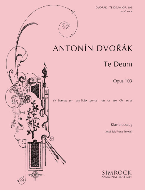 Vorderes Coverbild Te Deum op. 103 