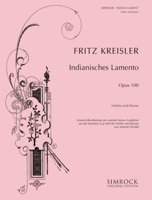 Vorderes Coverbild Indianisches Lamento g-Moll 