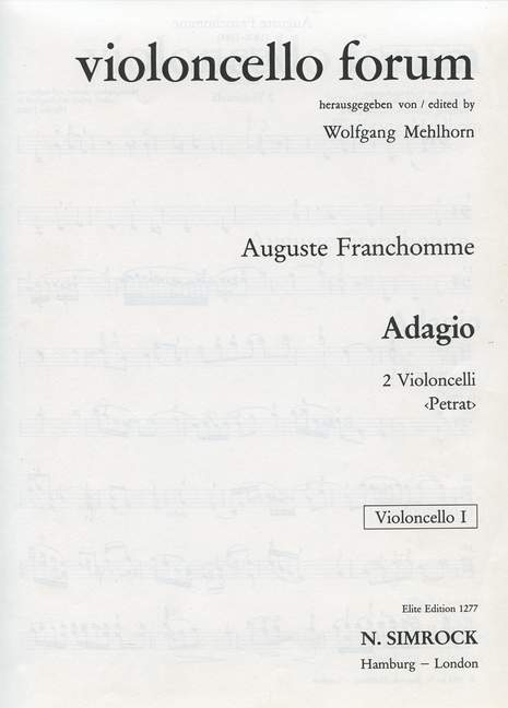 Vorderes Coverbild Adagio in G 