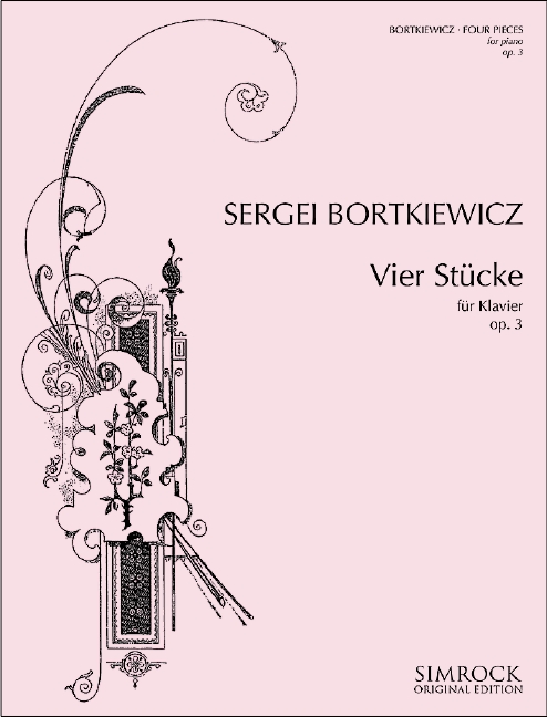 Vorderes Coverbild Vier Stücke op. 3 
