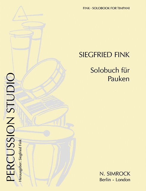 Vorderes Coverbild Solobuch für Pauken Band 1
