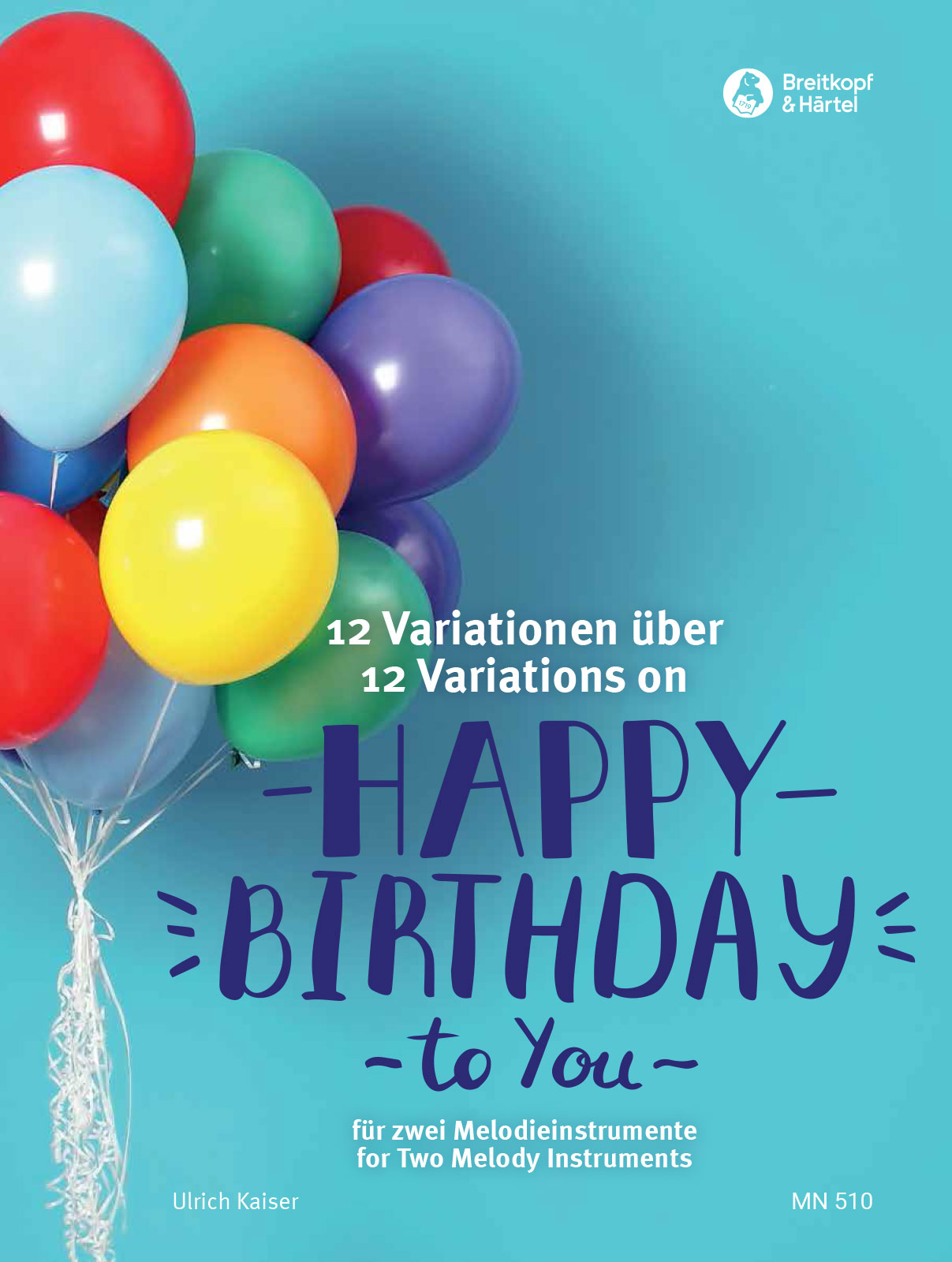 Vorderes Coverbild 12 Variationen über „Happy Birthday to You“