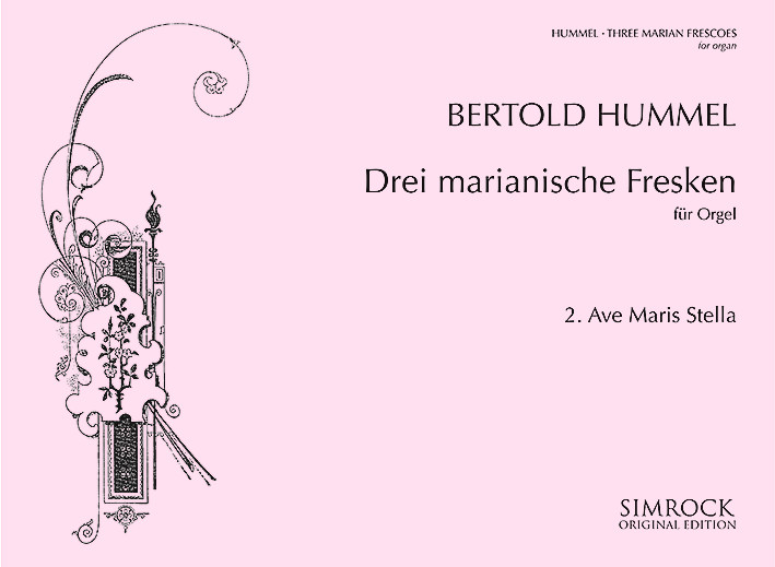 Vorderes Coverbild Drei marianische Fresken op. 42 